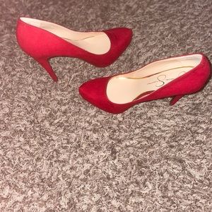 Jessica Simpson brand new red pumps